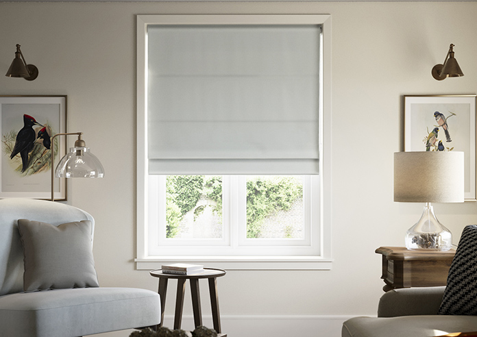 Wexley, Feather Grey - Roman Blind - Image 3